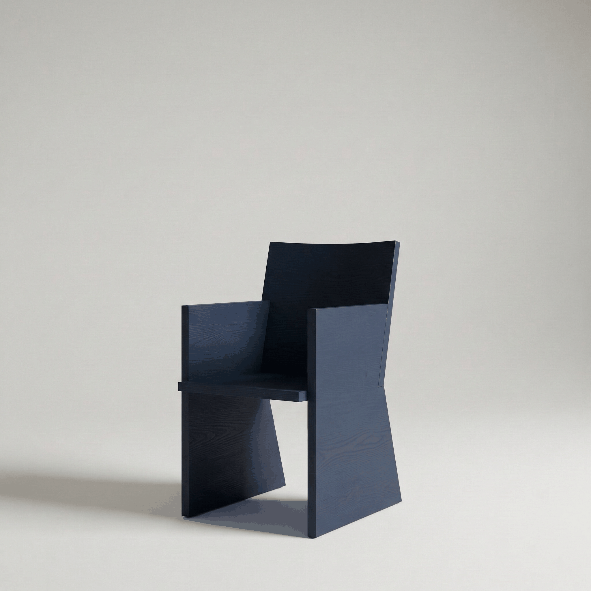 Bois — Geometric Slab Armchair view 2