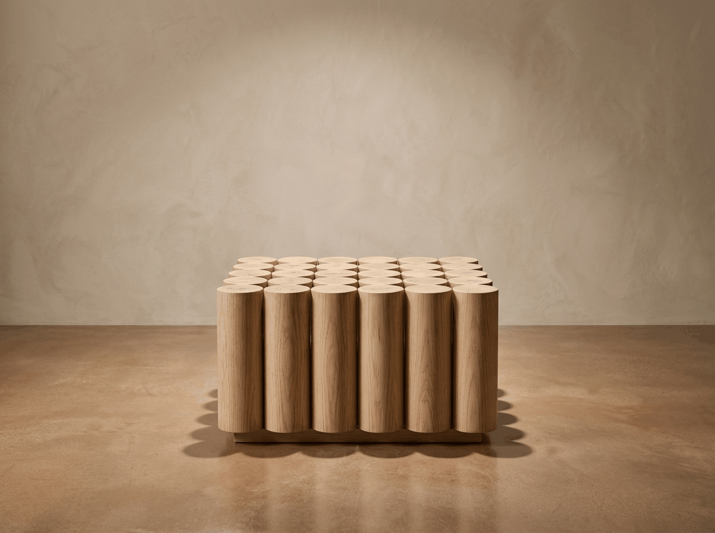 Ceppo Quadro — Square Coffee Table