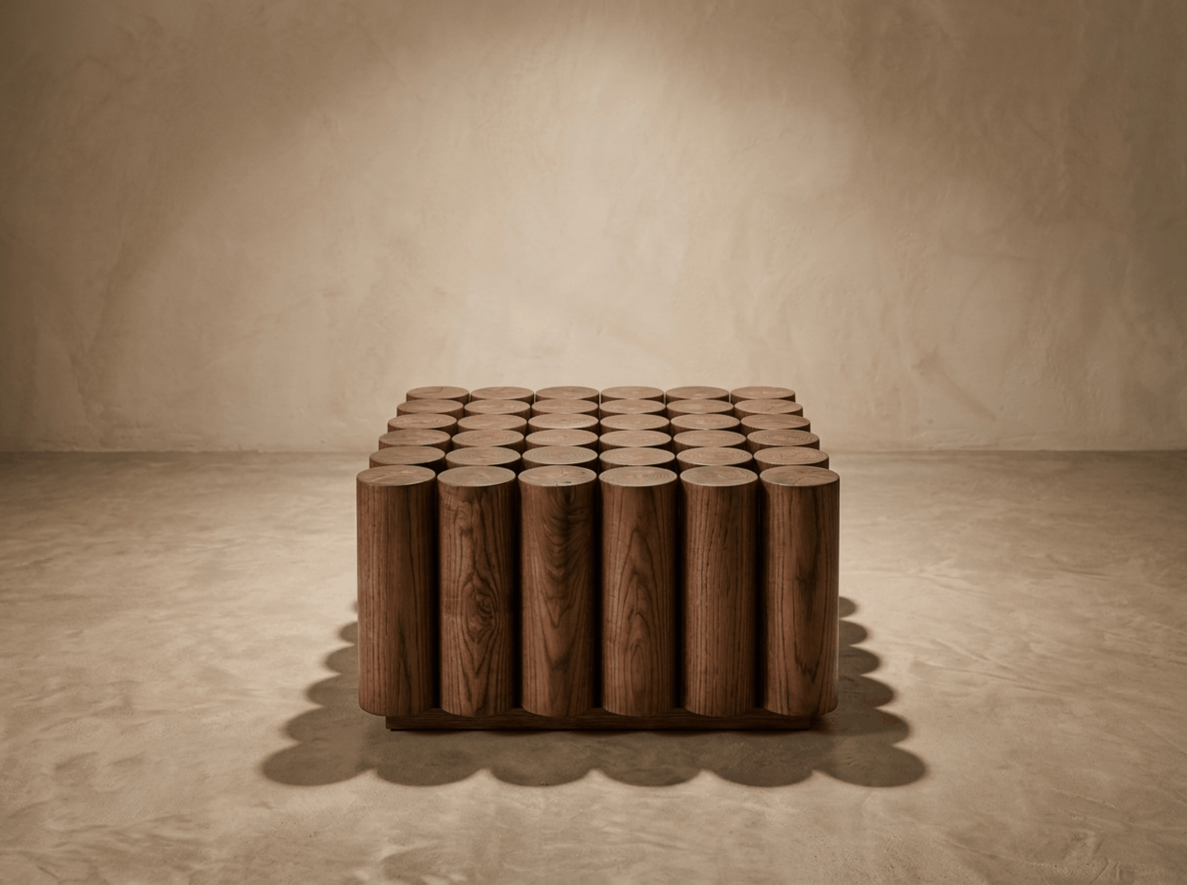 Ceppo Quadro — Square Coffee Table view 2