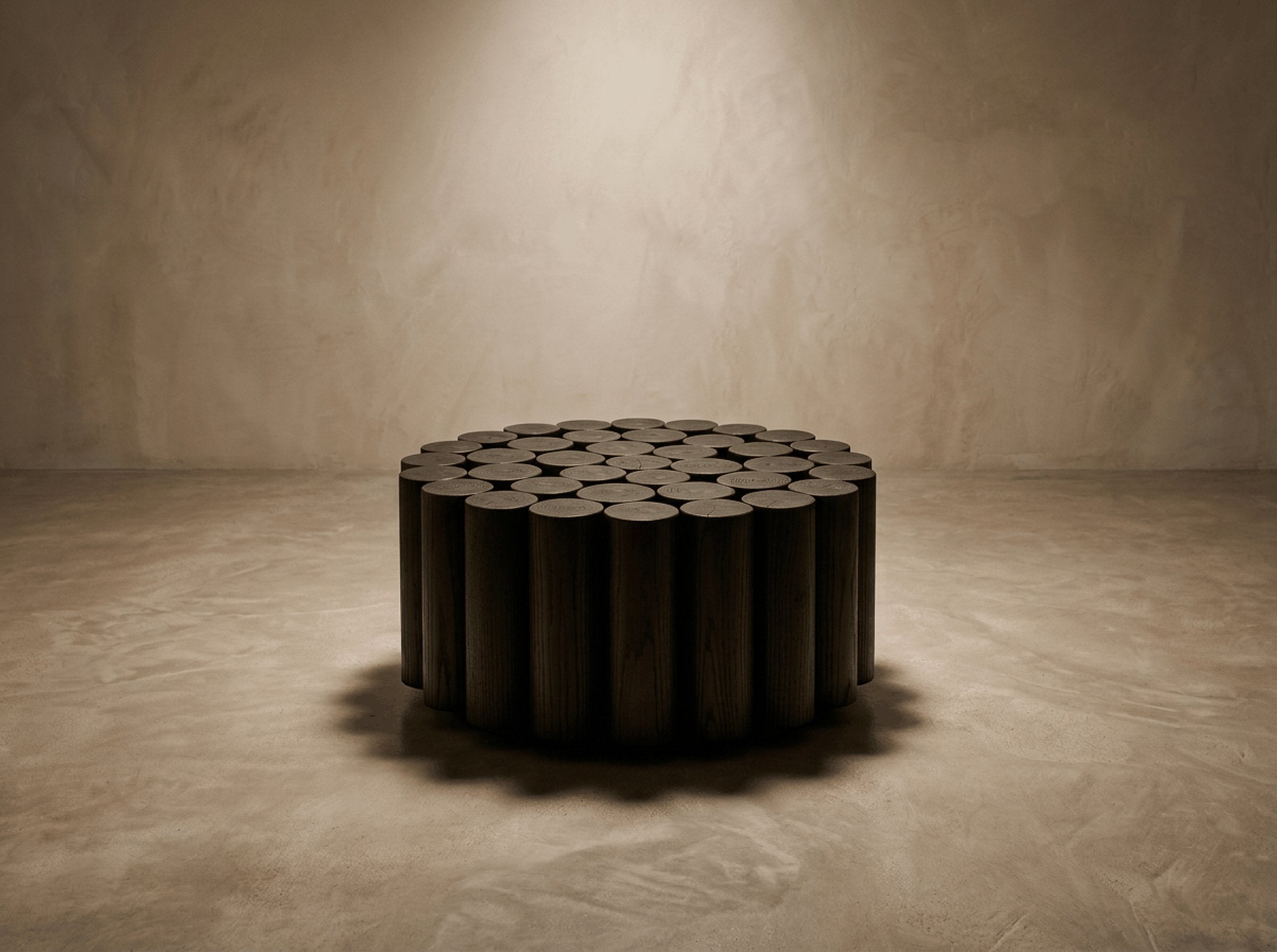 Ceppo Tondo — Round Coffee Table view 3