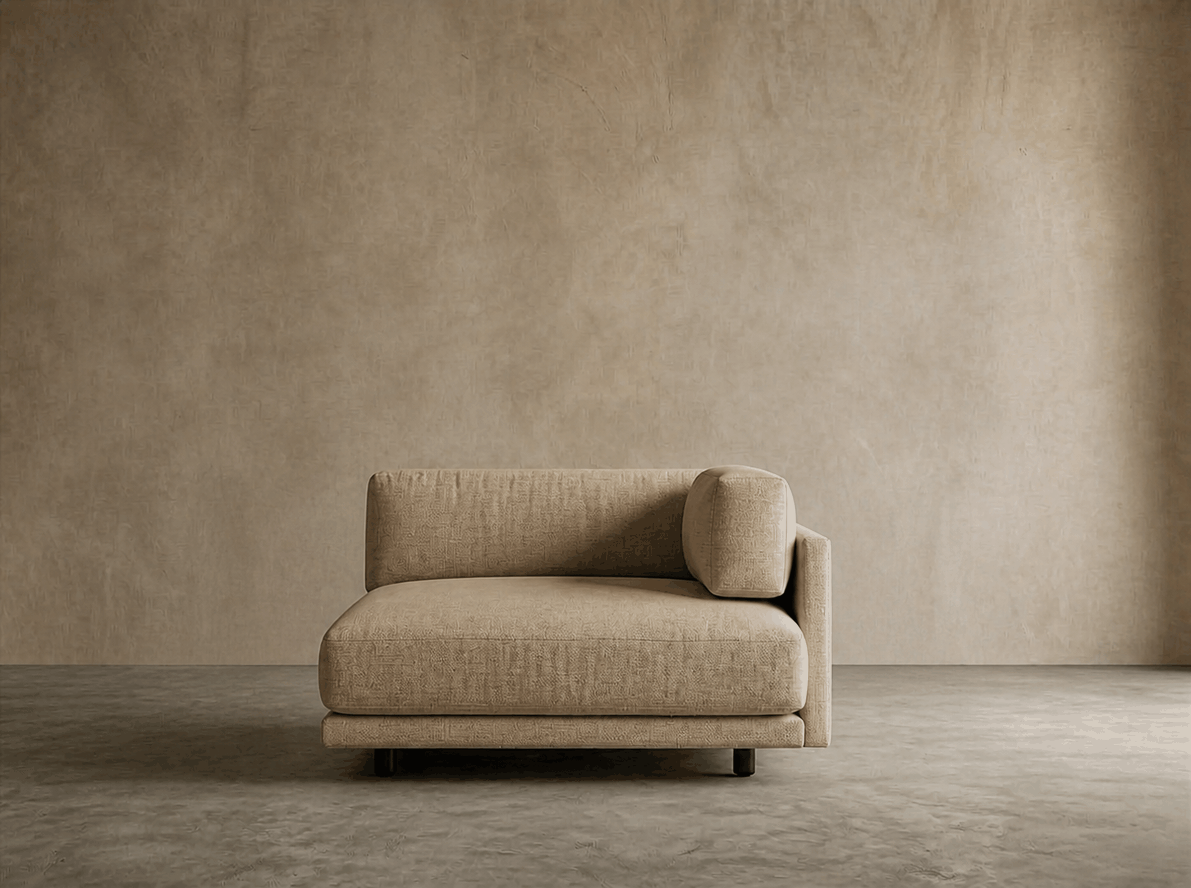 Cumulus Chaise — Bolster Arm view 2