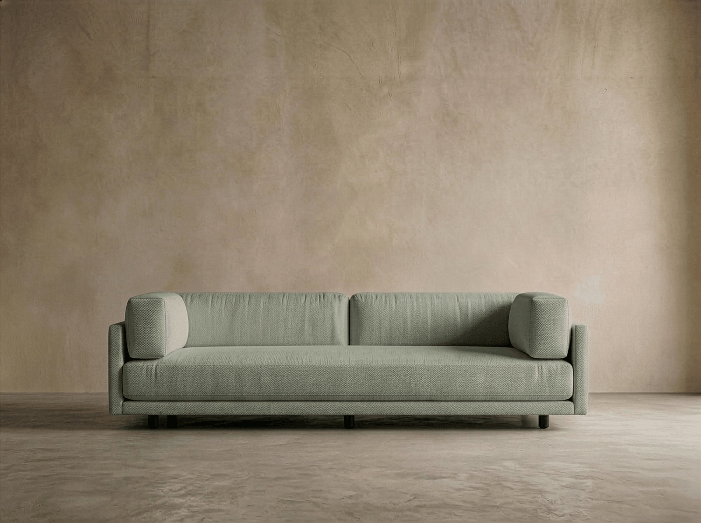 Cumulus Loveseat 90" — Bolster Arm Sofa view 3