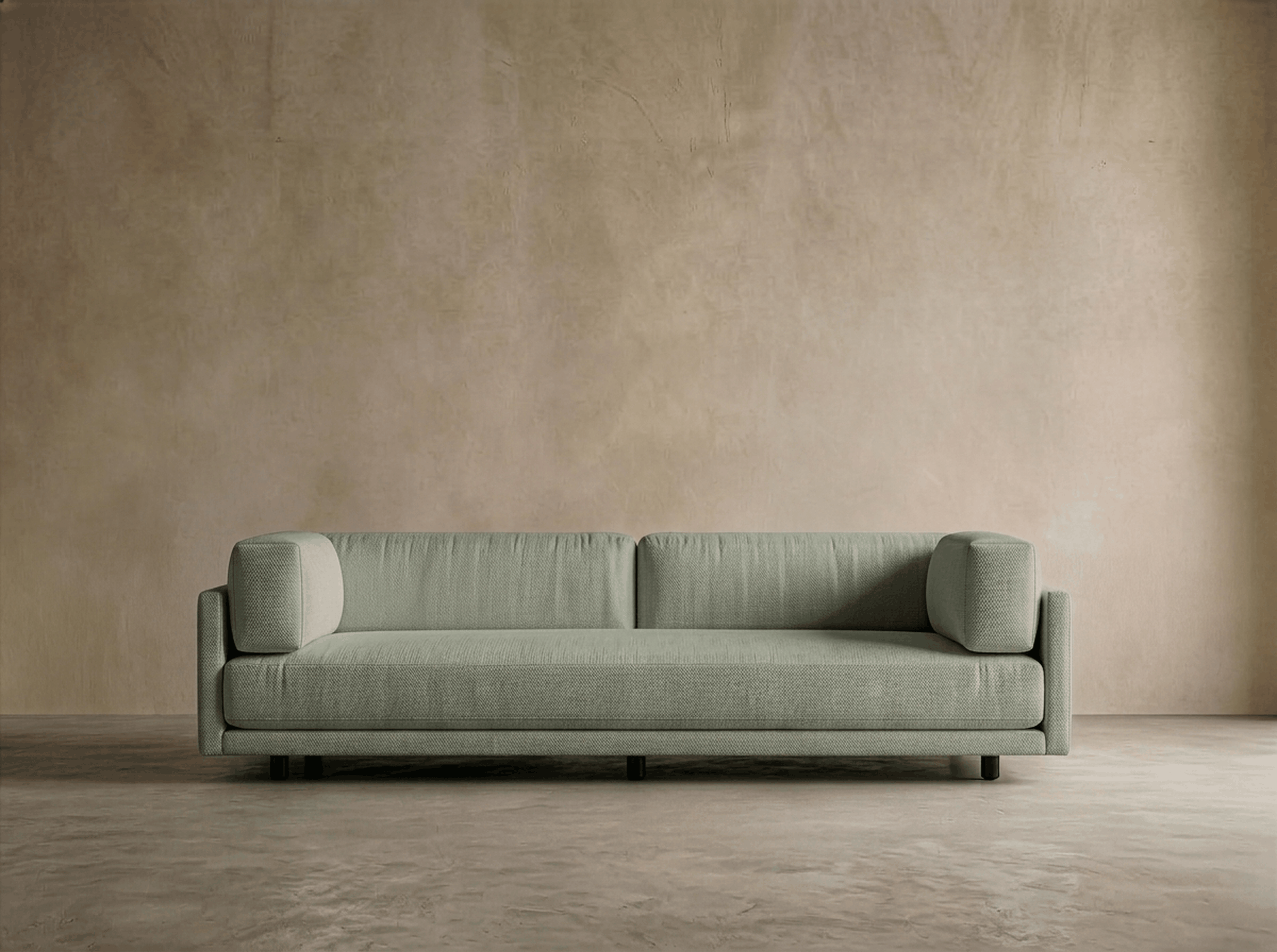 Cumulus Loveseat 90" — Bolster Arm Sofa view 3