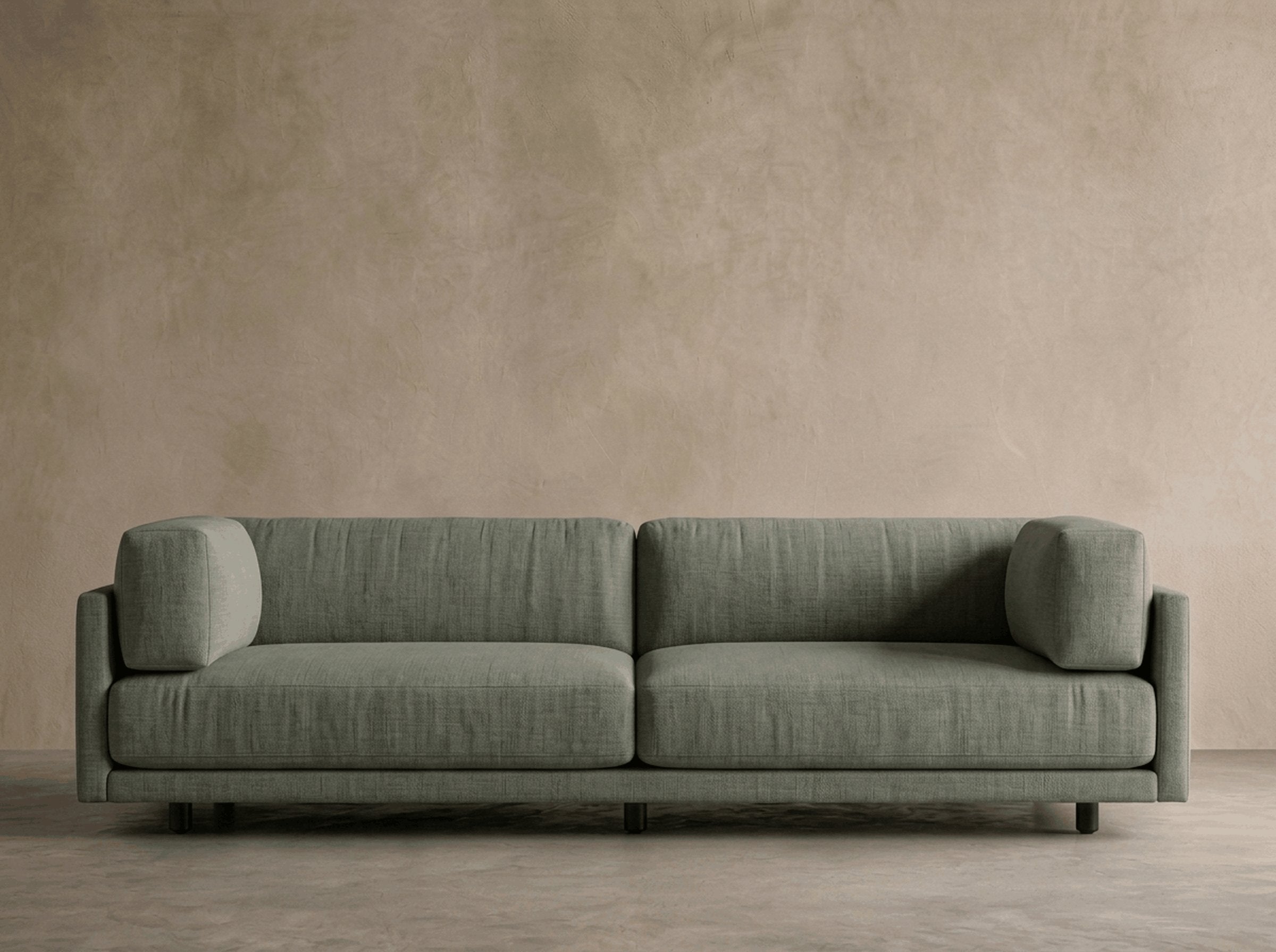 Cumulus Ottoman — Bolster Arm view 3