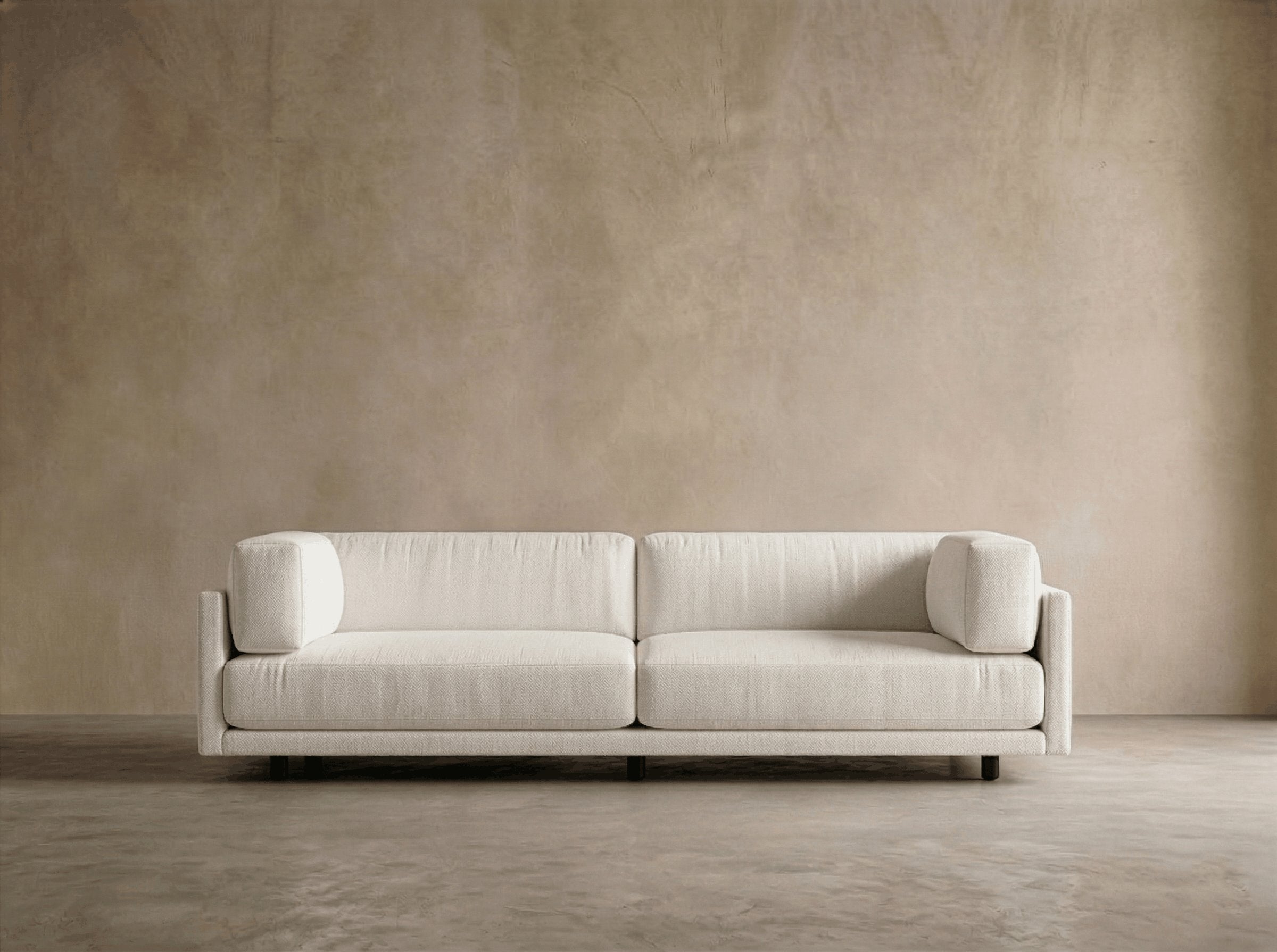 Cumulus Sofa 105" — Bolster Arm Sofa