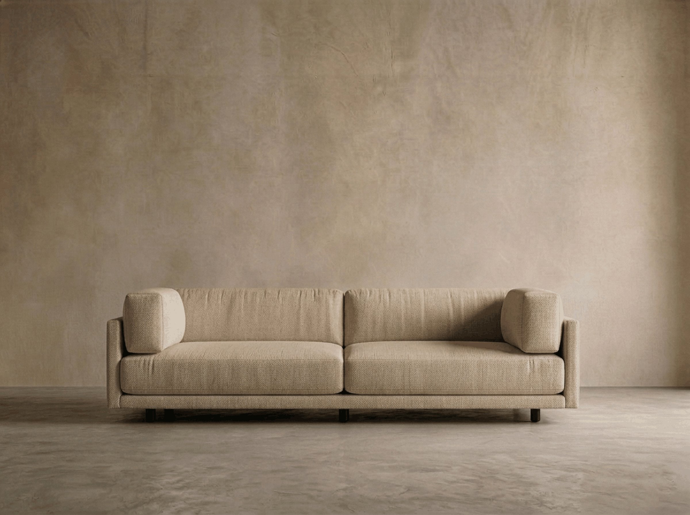Cumulus Sofa 105" — Bolster Arm Sofa view 2