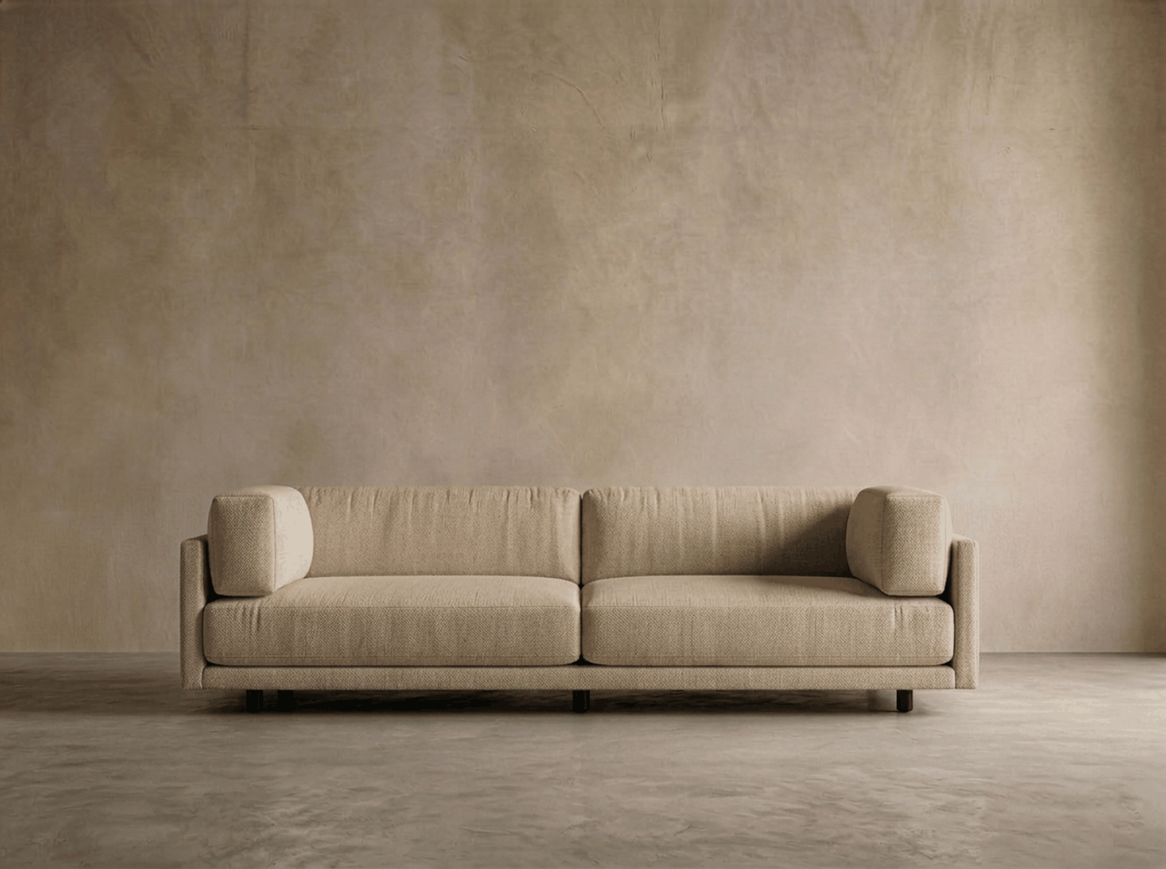 Cumulus Sofa 105" — Bolster Arm Sofa view 2