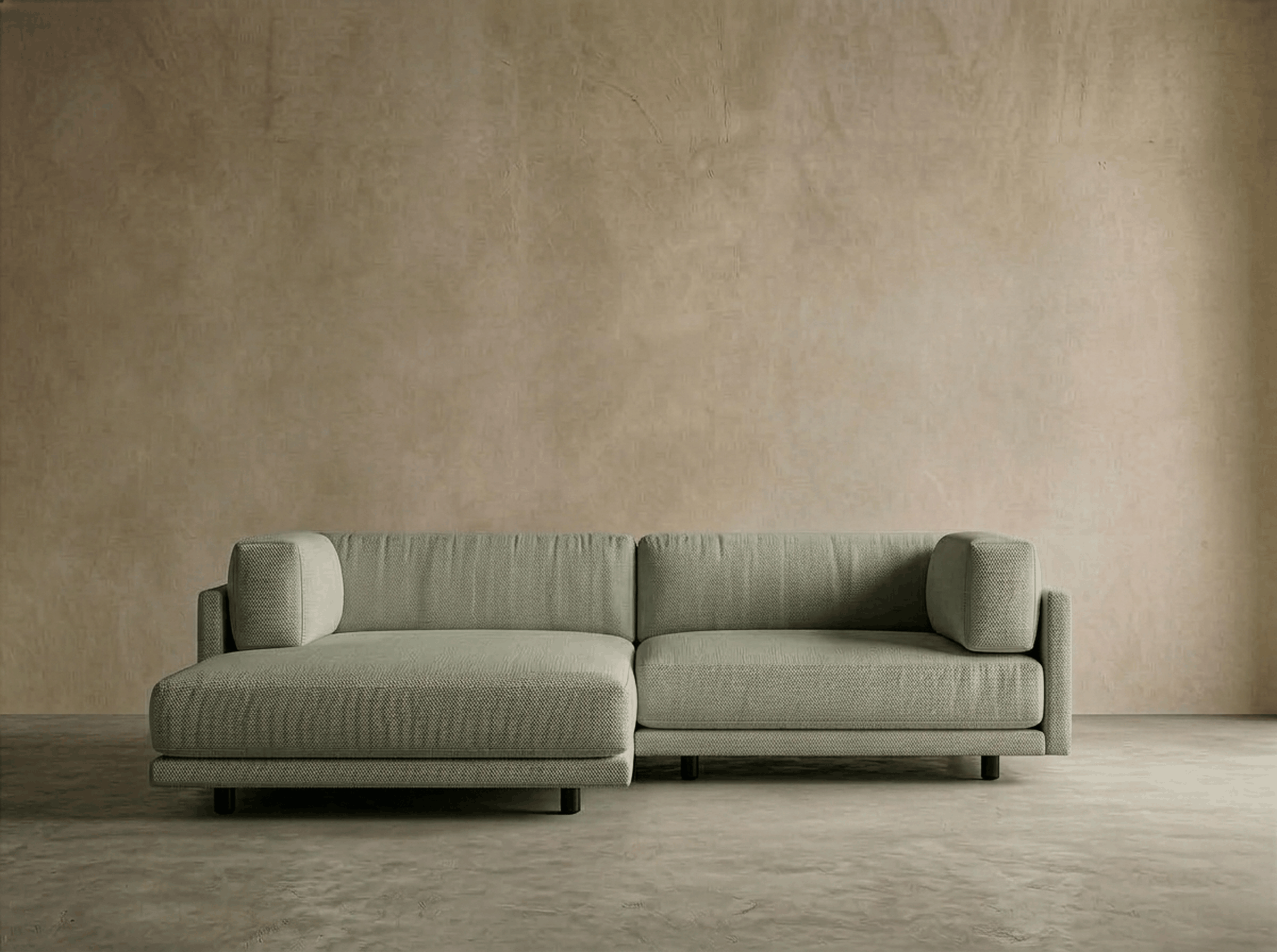 Cumulus Chaise — Bolster Arm view 3