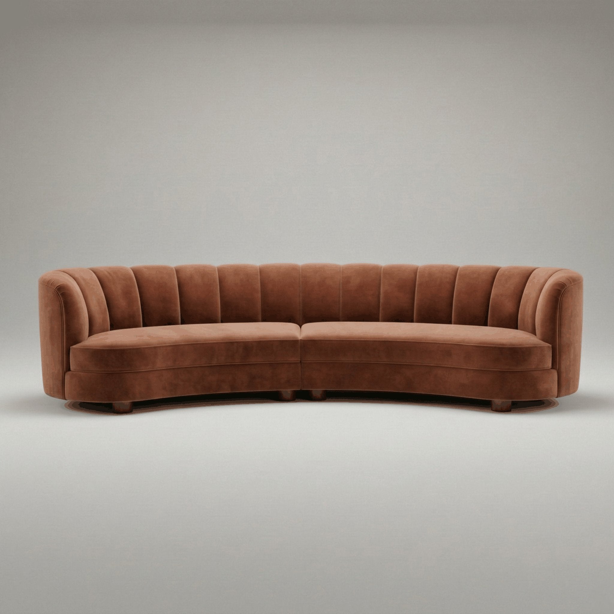 Galbe — Curved Crescent Sofa view 5