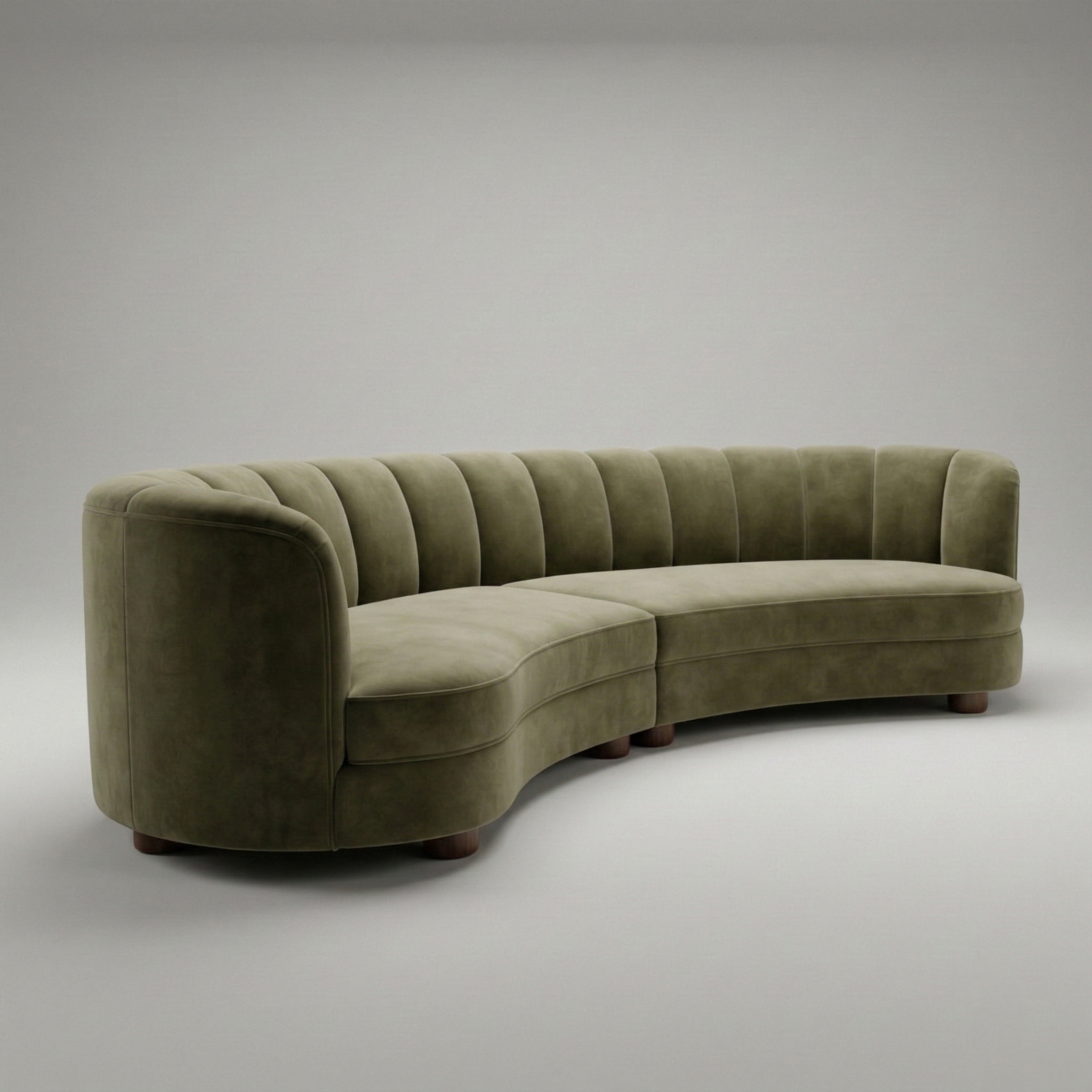 Galbe — Curved Crescent Sofa